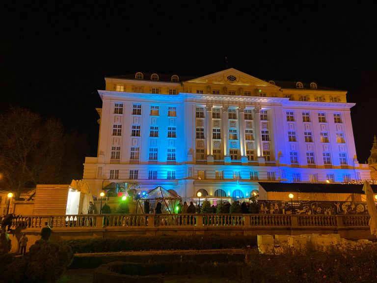 Advent na platou Hotela Esplanade